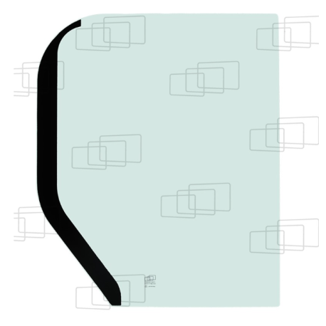Feststehendes rechtes Seitenfenster für Yanmar B55W-2 von 2009 bis 2011