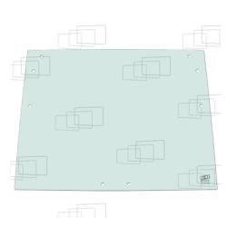 KUBOTA M6950 M7950 M8950 M9750 HOCHÖFFNENDES FRONTFENSTER