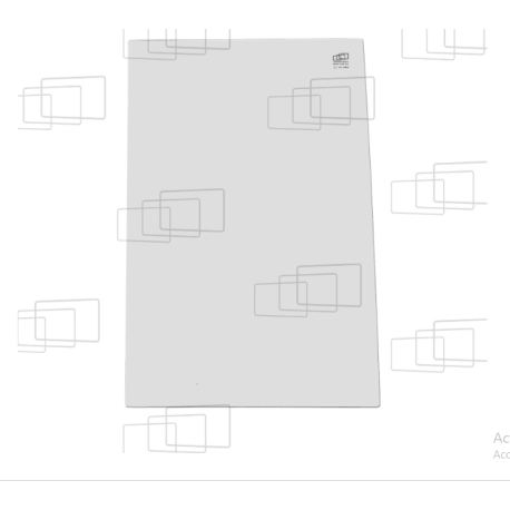 RECHTES FENSTER - 1/4 UNTERES KUBOTA KX61-2 / KX61-2 ALPHA / KX71-2 / KX71-2 ALPHA / KX91-2 / KX121-2 / KX161-2 (von 1997 bis 2004)
