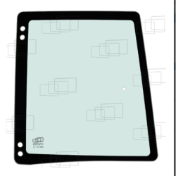 Seitenfenster hinter der linken Tür (X-Serie) Kubota M100X M110X ​​M120X M125X M128X M130X M135X M120 M125 M128 M130 M135