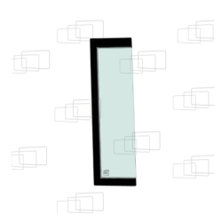 SEITENFENSTER HINTER DER LINKEN TÜR KUBOTA R065 R082 R085