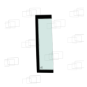SEITENFENSTER HINTER DER LINKEN TÜR KUBOTA R065 R082 R085