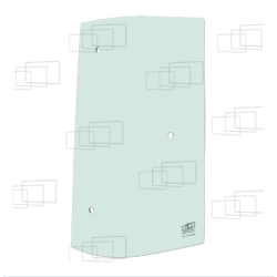 SEITENFENSTER HINTER DER RECHTS ÖFFNENDEN TÜR KUBOTA M5071NC M5072N M5091NC M5-092N M5-102N M5101NC M5112NC M6040N M7040N M7060N M8540N M8560N M9540N