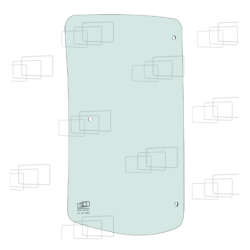Glasscheibe an der Rückseite der linken Tür Kubota M6040 M7040 M7060 M8540 M8560 M9540 M9960 M5111 M5-112 H/UN6