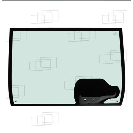 LEXAN-DACHGLAS FÜR JCB JS130W JS145W JS160W JS175W JS200W (EUROCAB SERIE 2) (VON 2003 BIS 2012)