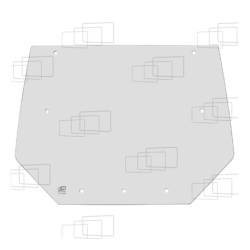 HECKSCHEIBE KUBOTA M1-75 M1-80 M1-85 M1-90 M1-100 M1-110
