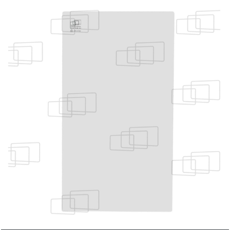 FESTSTEHENDES RECHTES HINTERSCHEIBENFENSTER KUBOTA U35-3 ZTS / U35-3 ZTS ALPHA / U45-3 ZTS / U45-3 ZTS ALPHA / U50-3 ZTS (AB 2003)