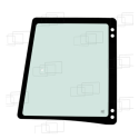 Rechtes Glas Kubota M100X M110X ​​M120X M125X M128X M130X M135X M120 M125 M128 M130 M135