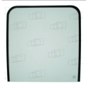 HOHE FRONTSCHEIBE YANMAR B7-5B / B7-6 SIGMA / SV100-1 / SV100-2 / VIO80 / VIO80U / VIO80-1 / VIO80-2 / VIO82