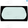 DACHGLAS CATERPILLAR M313D M315D M316D M318D M320D2 M322D M322D2 M322D2MH M324D2MH M325D (VON 2007 BIS 2015)