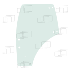 Linke Türscheibe Kubota M6040/M7040/M7060/M8540/M8560/M9540/M9960/M5091UN/M5111/M5-112H/UN