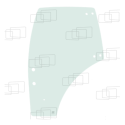 Linke Türscheibe Kubota M6040/M7040/M7060/M8540/M8560/M9540/M9960/M5091UN/M5111/M5-112H/UN