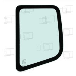 Glasscheibe an der Seite hinter der linken Tür Komatsu PC300-7/PC340-7/PC350-7/PC380-7/PC400-7/PC450-7/PC600-7/PC650-7/PC750-7/PC800-7 (von 2003 bis 2006)