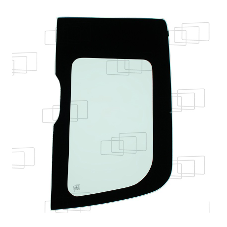Glasscheibe an der Seite hinter der linken Tür Komatsu HB205-1 / HB215LC-1 (von 2002 bis 2014) PC300-8 / PC350-8 / PC400-8 / PC450-8 / PC600-8 / PC700-8 / PC800-8 / PC850-8 (von 2006 bis 2012)