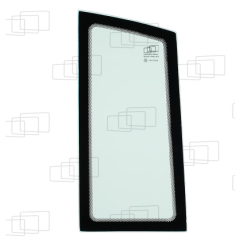 VORDERES FENSTER UNTEN LINKS KOMATSU WB91R-2 / WB93R-2 / WB97R-2 / WB97S-2 / WB140-2 / WB140PS-2 / WB140-2N ​​/ WB150-2 / WB150AWS-2 / WB150PS-2 (VON 2000 BIS 2005)