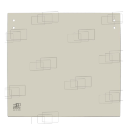 CATERPILLAR 300A / 312L / 317L / 320L / 325L / 330L / 350L / 375L VORDERES UNTERES FENSTER (VON 1991 BIS 1997)