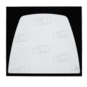 CATERPILLAR TH220B / TH330B / TH340B / TH350B / TH355B / TH360B / TH460B / TH560B / TH580B DACHGLAS (VON 2003 BIS 2008)