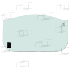 CATERPILLAR VORDERSCHEIBE UNTERER ABSCHNITT 300D / 312D / 315D / 320D / 321D / 323D / 324D / 325D / 329D / 330D / 330D2 / 336D / 345DLME / 374DL / 390DL (VON 2007 BIS 2011)