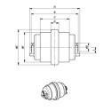 Laufrolle CASE 15 / 16 / CX15 / CX16