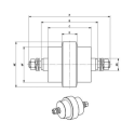 Laufrolle HANIX H26B / H26C / H36 / H36B / N300,2 / N350,2 / SB300