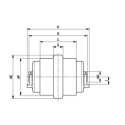 Laufrolle CASE POCLAIN CK32