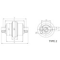 Laufrolle NEUSON 5000RD / 5001RD / 5001RDV