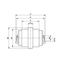 Laufrolle NEUSON 1502 / 1502RD / 1503 / 1503RD / 1703