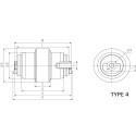 Laufrolle MESSERSI M28 P /M35