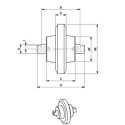 Laufrolle PELJOB EB22