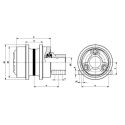 Tragrolle KOMATSU PC100,5C / PC110 / PC128 / PC130 / PC138