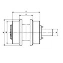 Tragrolle CATERPILLAR 311 / 312 / 313 / 314
