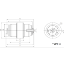 Laufrolle MESSERSI M16U / M22U