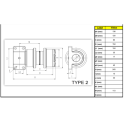 Tragrolle Liebherr R317 LITRONIC