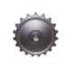 Verzahntes Leitrad JCB 801 / 801,4 / 801,6 / 8014 / 8015 / 8016 / 8017 / 8018 / MICROPLUS